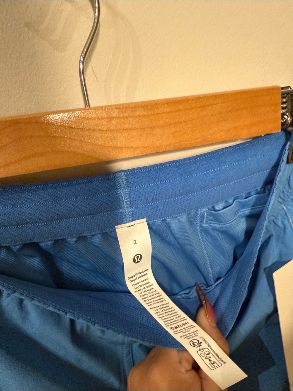 Lululemon Pace Rival High Rise Short 5” Pool Party 2 - Picture 10 of 12